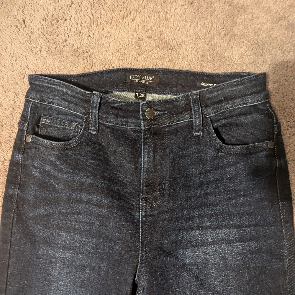 Judy Blue Women's Dark Blue Skinny Jeans